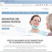 Webdesign für Dr. Puschmann, Falkensee