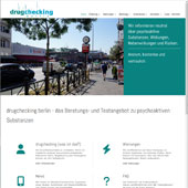 Webseite für ein Projekt des Berliner Senats